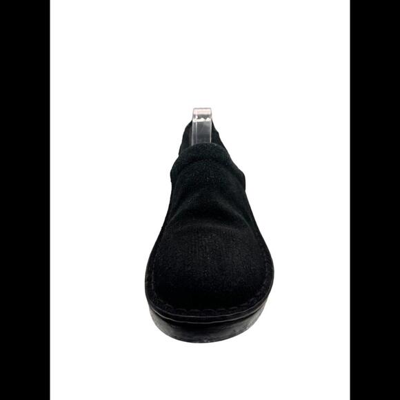 Born Crown Black Canvas Comfort Clogs Mules Women's Size 6 M - Picture 2 of 5